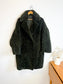 LAUREN VIDAL "Luna Faux Fur Shearling Jacket in Dark Green" (Size M/L)