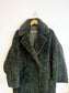 LAUREN VIDAL "Luna Faux Fur Shearling Jacket in Dark Green" (Size M/L)
