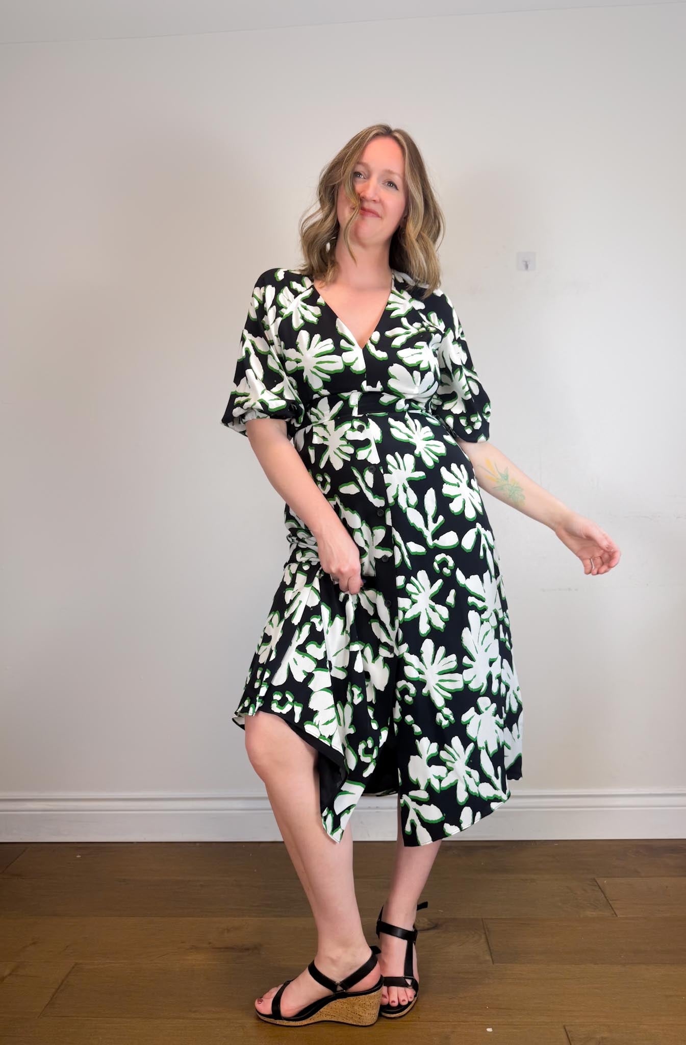 whistles dress green Our Frill Boho Midi Dress  with its palm green hue and modern bohemian  details  is designed for day-to-evening elegance. #thisiswhistles