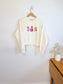 OBEY "Planter Crop Crewneck in Natural" (Size M)