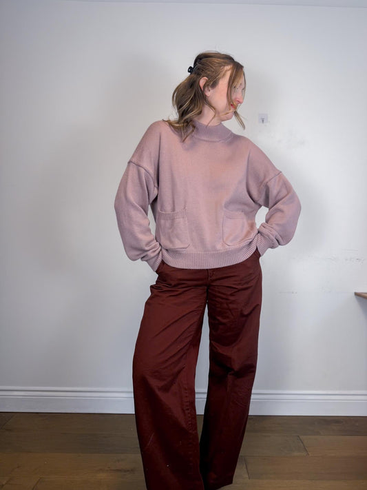 KIT & ACE Merino Wool Chunky Knit Sweater in Maeve (Size L/XL)