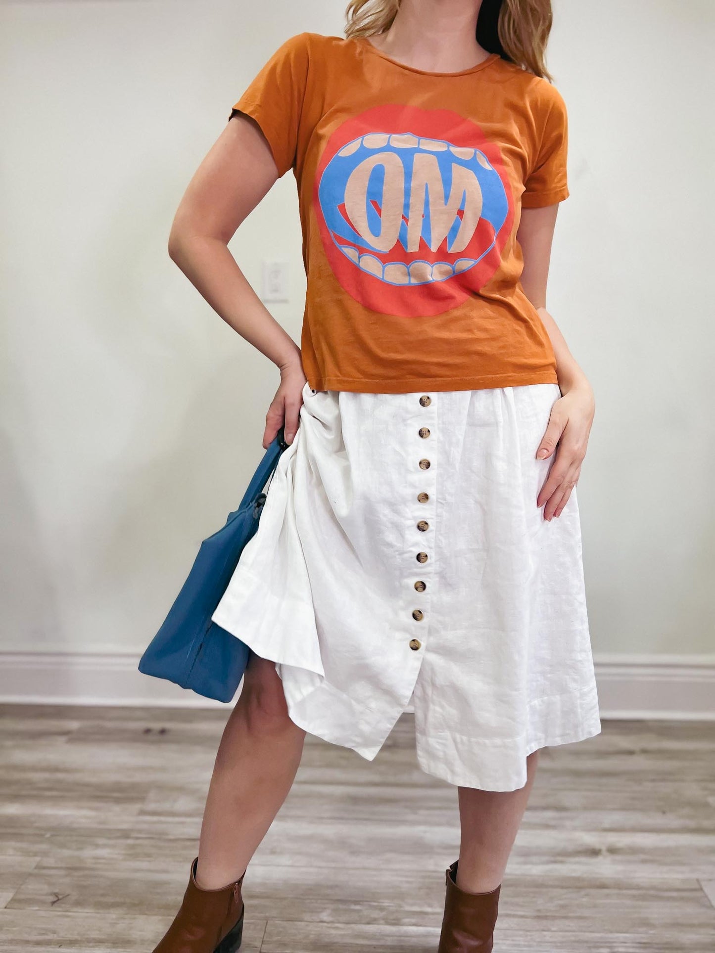 JUNGMAVEN Slow Fashion  "OM Ojai Hemp Tee" (Size S/M)