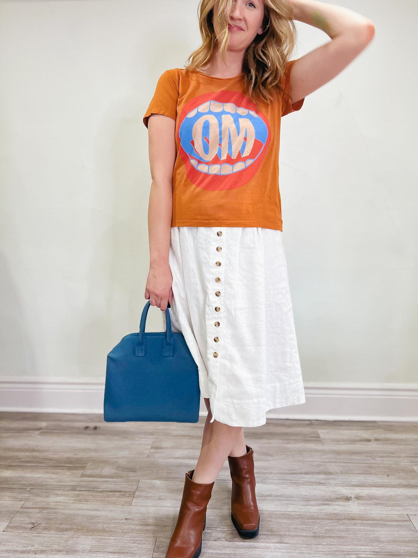 JUNGMAVEN Slow Fashion  "OM Ojai Hemp Tee" (Size S/M)