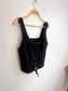 Levi’s Denim Corset Top in Black (Size L)