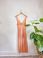 Vintage Slip Dress in Salmon (Size M)