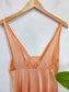 Vintage Slip Dress in Salmon (Size M)