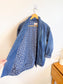 Anthropologie "Pilcro Quilted Denim Kimono Jacket" (Size S/M)