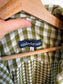 Onderbroeks Slow Fashion Gingham Blouse in Green (Size L)