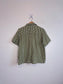 Onderbroeks Slow Fashion Gingham Blouse in Green (Size L)