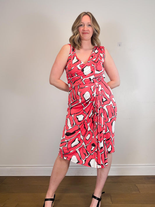 Escada Wrap Style Dress (Size M/L)