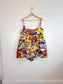 Anthropologie "Maeve Layered Bustier Romper in Italian Motif Print" (Size L/XL)