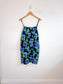 Anthropologie Beach Riot "Tayla Mini Dress in Blue/Black Floral" NWT (Size XL)