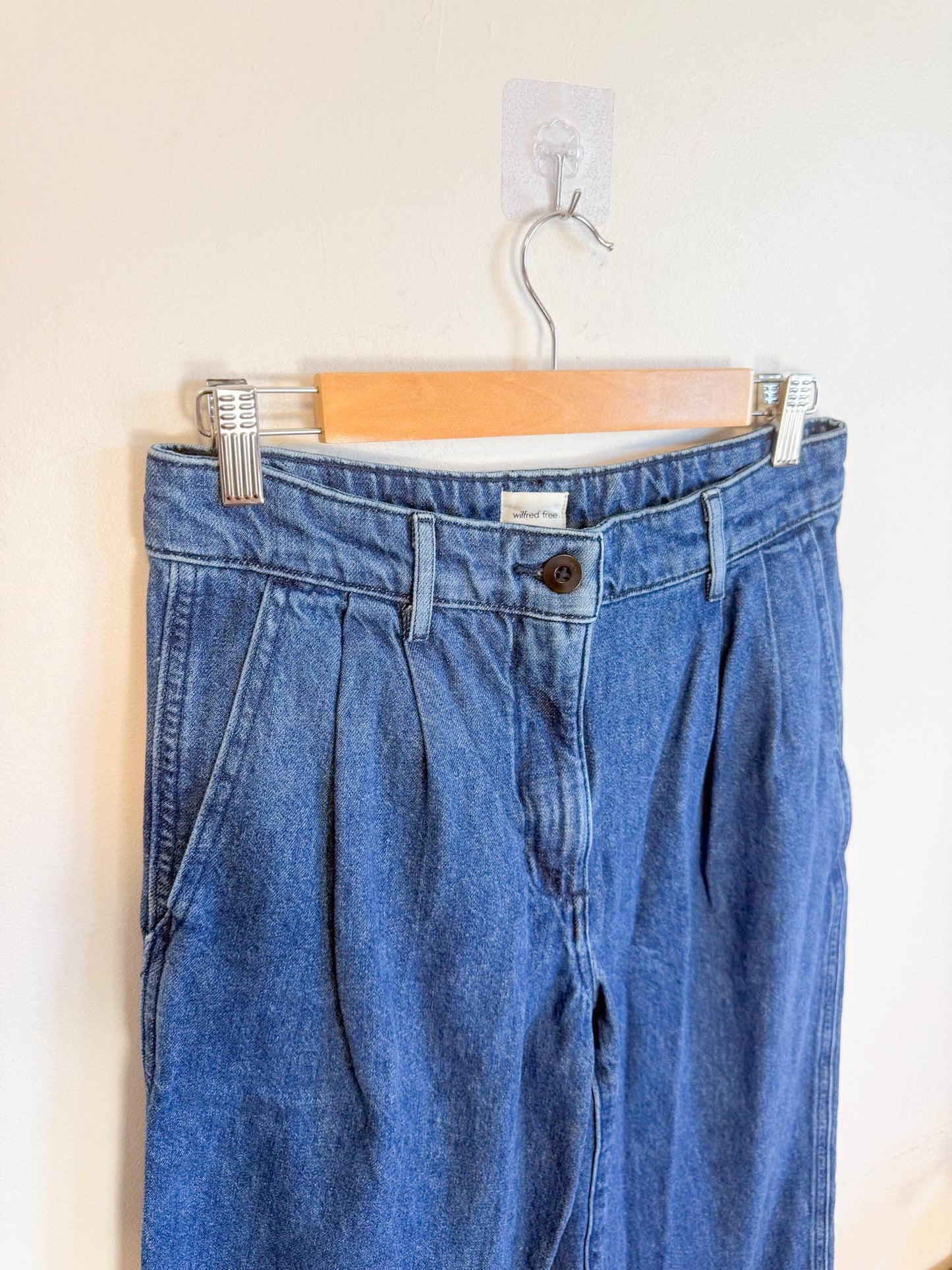 Wilfred Free "Embark Jean in Dark Wash" (Size 6)