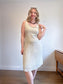 Vintage Linen Midi Dress (Size M/L)