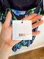 Anthropologie Beach Riot "Tayla Mini Dress in Blue/Black Floral" NWT (Size XL)