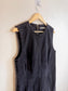 Abercrombie & Fitch Sleeveless Denim Dress in Black (Size L)