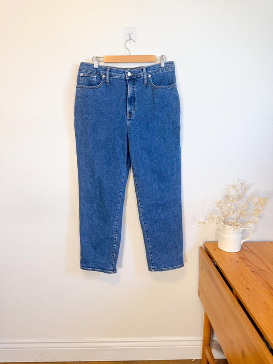 Madewell "The Perfect Vintage Straight" (Size 31)