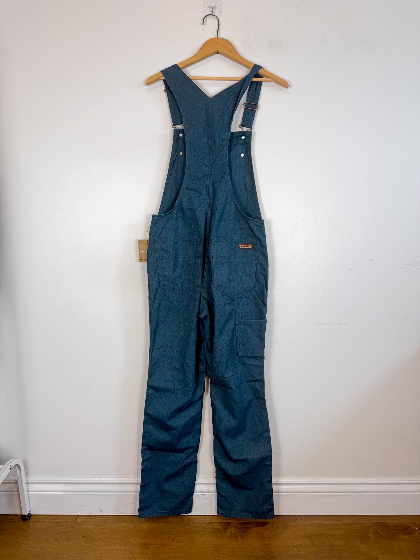Patagonia "Women's All Seasons Bib Work Overalls in Tidal Teal" NWT (Size S)