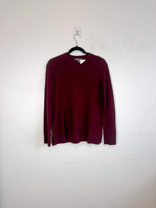 Vince Cashmere Sweater in Maroon (Size S)