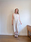 Shelter Slow Fashion Linen Overalls in Grey (Size L/XL)