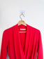 InWear "Alano Wrap Top in Red" (Size S/M)