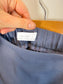 Oak + Fort Ruched Skirt in Blue (Size L)