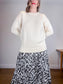 Wilfred "Rosemary Merino Wool Sweater in Light Birch" (Size S/M)