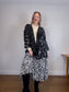 Diana Coatsworth Designs Tweed Jacket in Black/White (Size M/L)