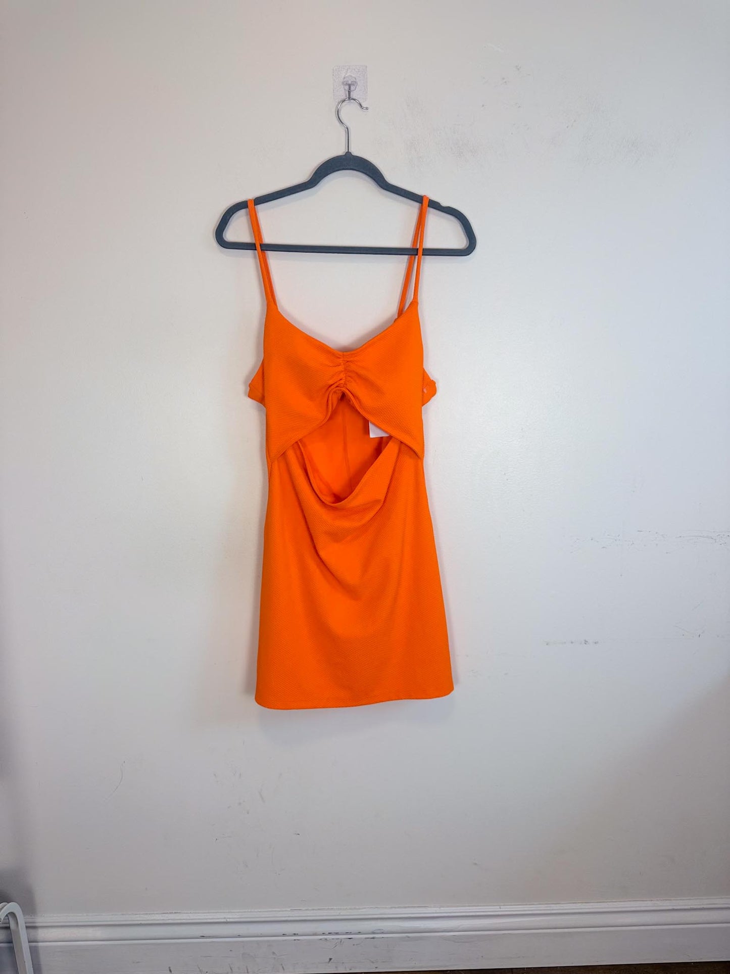 Anthropologie Beach Riot Cut Out Dress in Orange NWT (Size XL)