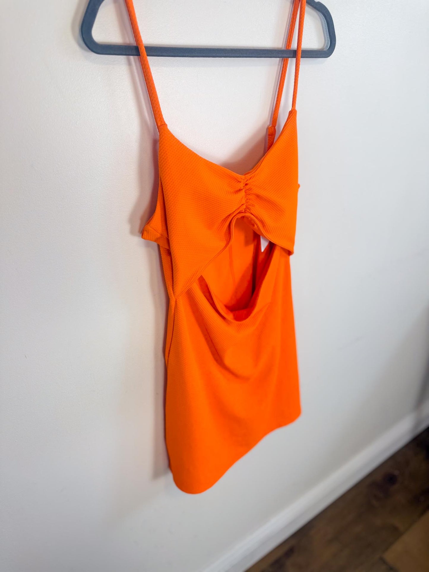 Anthropologie Beach Riot Cut Out Dress in Orange NWT (Size XL)