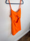 Anthropologie Beach Riot Cut Out Dress in Orange NWT (Size XL)
