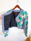 THAKOON Vogue Designer Silk Blend Cropped Blazer (Size S)
