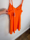 Anthropologie Beach Riot Cut Out Dress in Orange NWT (Size XL)