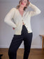 Wilfred Cashmere Cardigan in Whisper White (Size S)