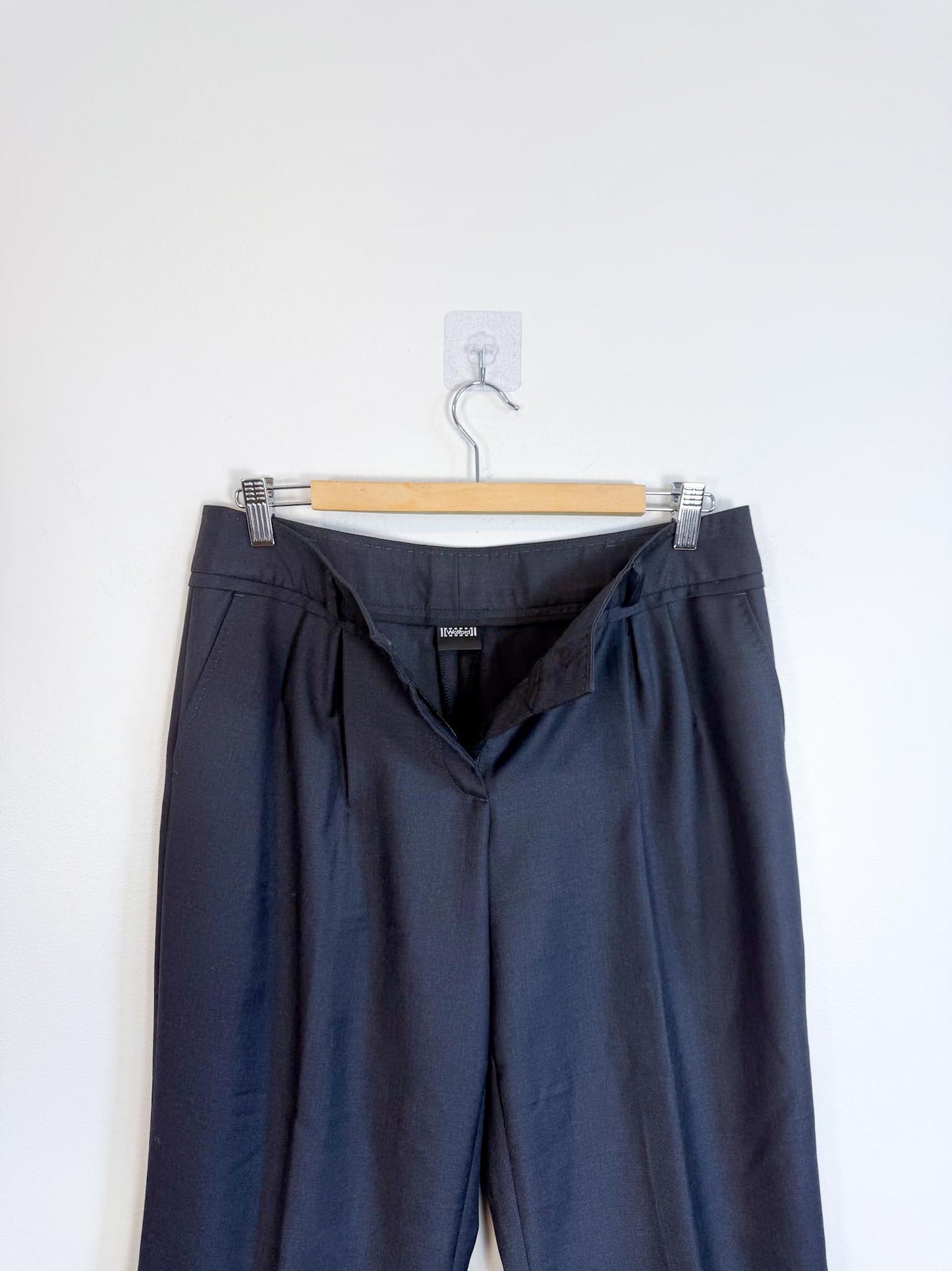 Wolford Wool Culottes in Dark Grey (Size M)