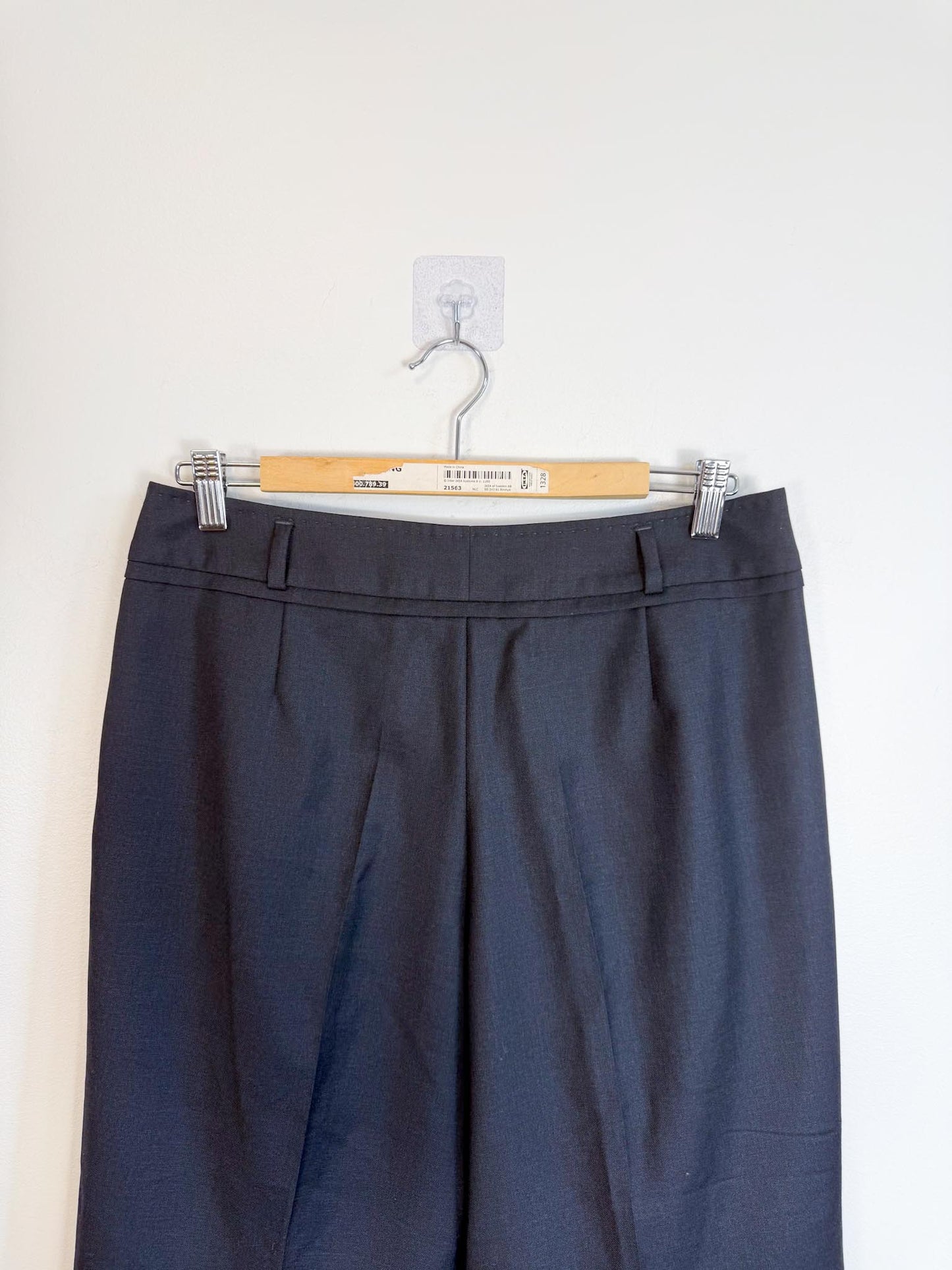 Wolford Wool Culottes in Dark Grey (Size M)