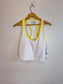 Anthropologie Beach Riot Yara Top in White/Yellow NWT (Size XL)