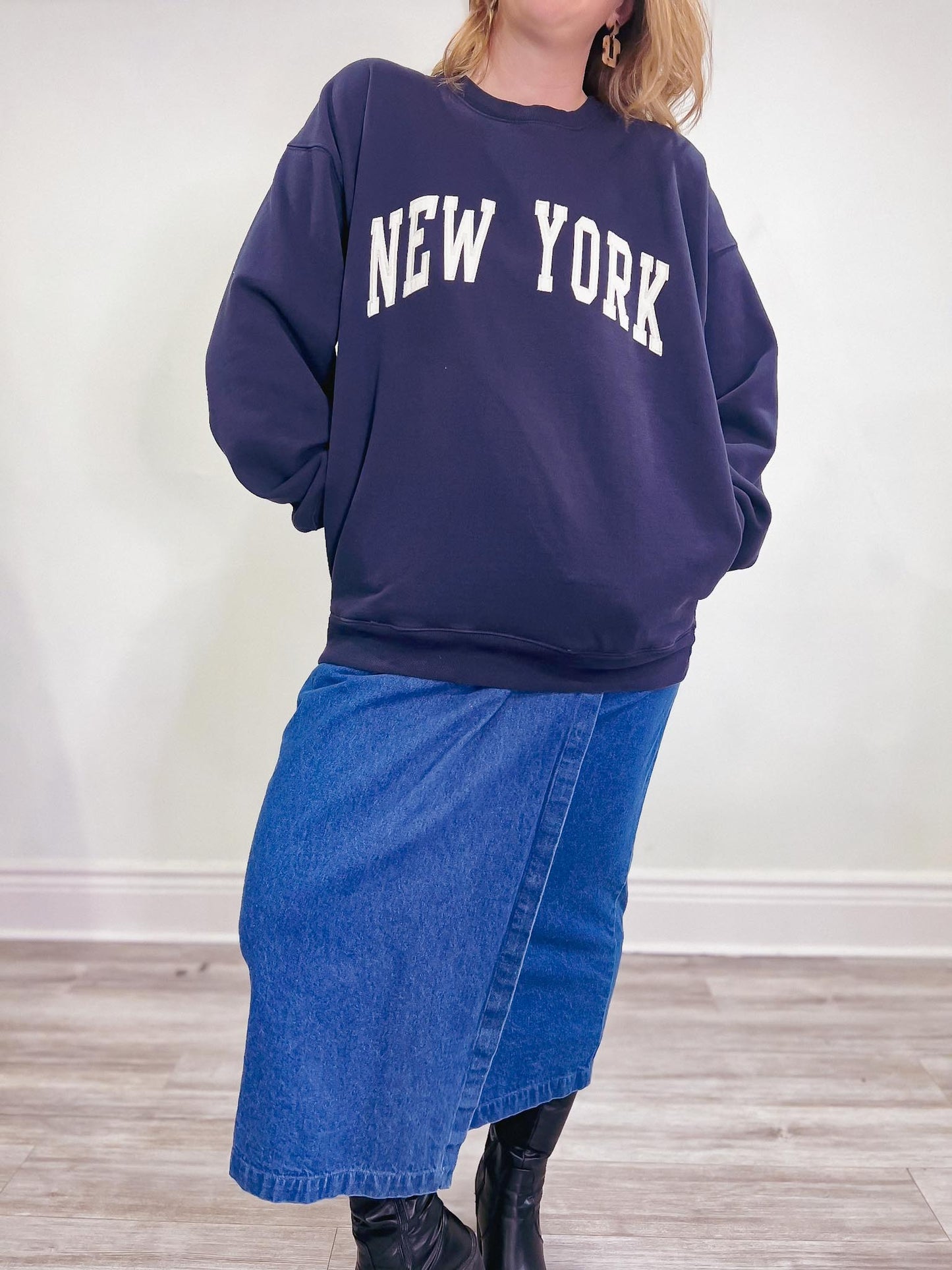 John Galt "New York Crew Neck Sweatshirt" (Size L/XL)