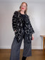Diana Coatsworth Designs Tweed Jacket in Black/White (Size M/L)