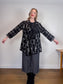 Diana Coatsworth Designs Tweed Jacket in Black/White (Size M/L)