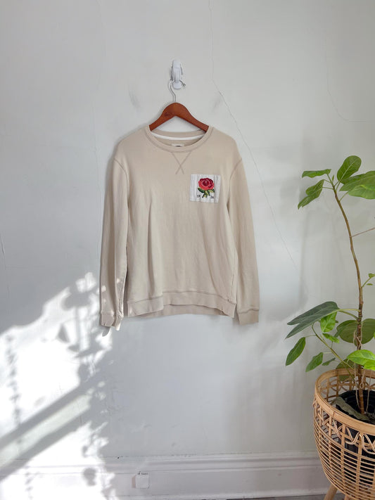 Kent & Curwen 1926 Rose Crewneck Sweater (Size L)