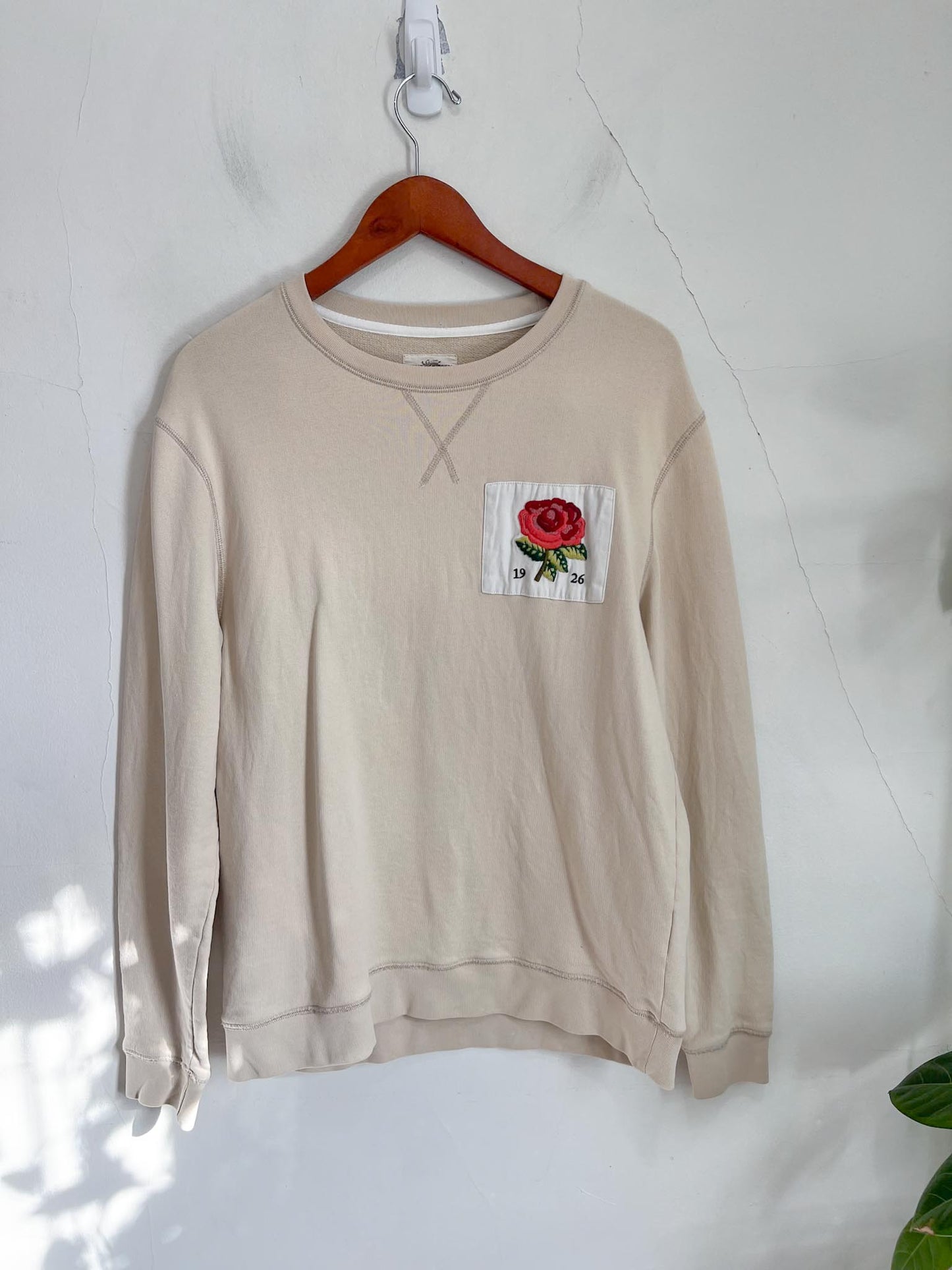 Kent & Curwen 1926 Rose Crewneck Sweater (Size L)