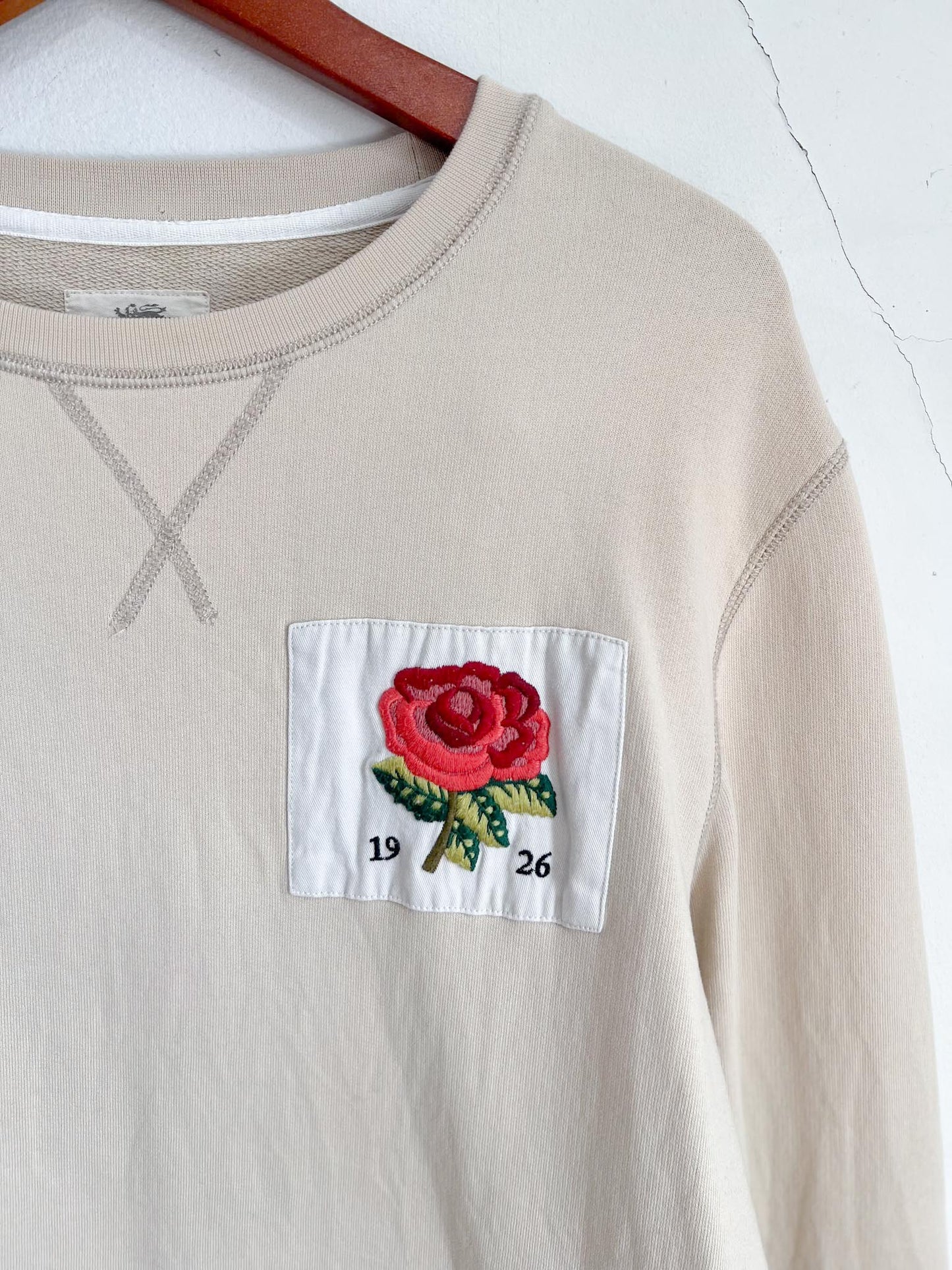 Kent & Curwen 1926 Rose Crewneck Sweater (Size L)