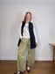 Kerri Rosenthal "Drippy Heat Crewneck in White" (Size M)