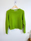 Vintage Green Wool Crewneck (Size S)