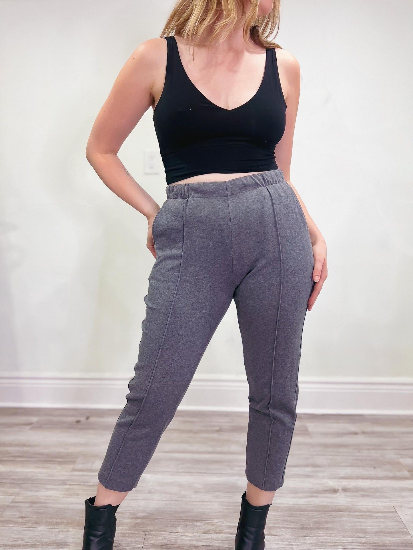 Everlane "The Dream Pant in Grey" (Size L)