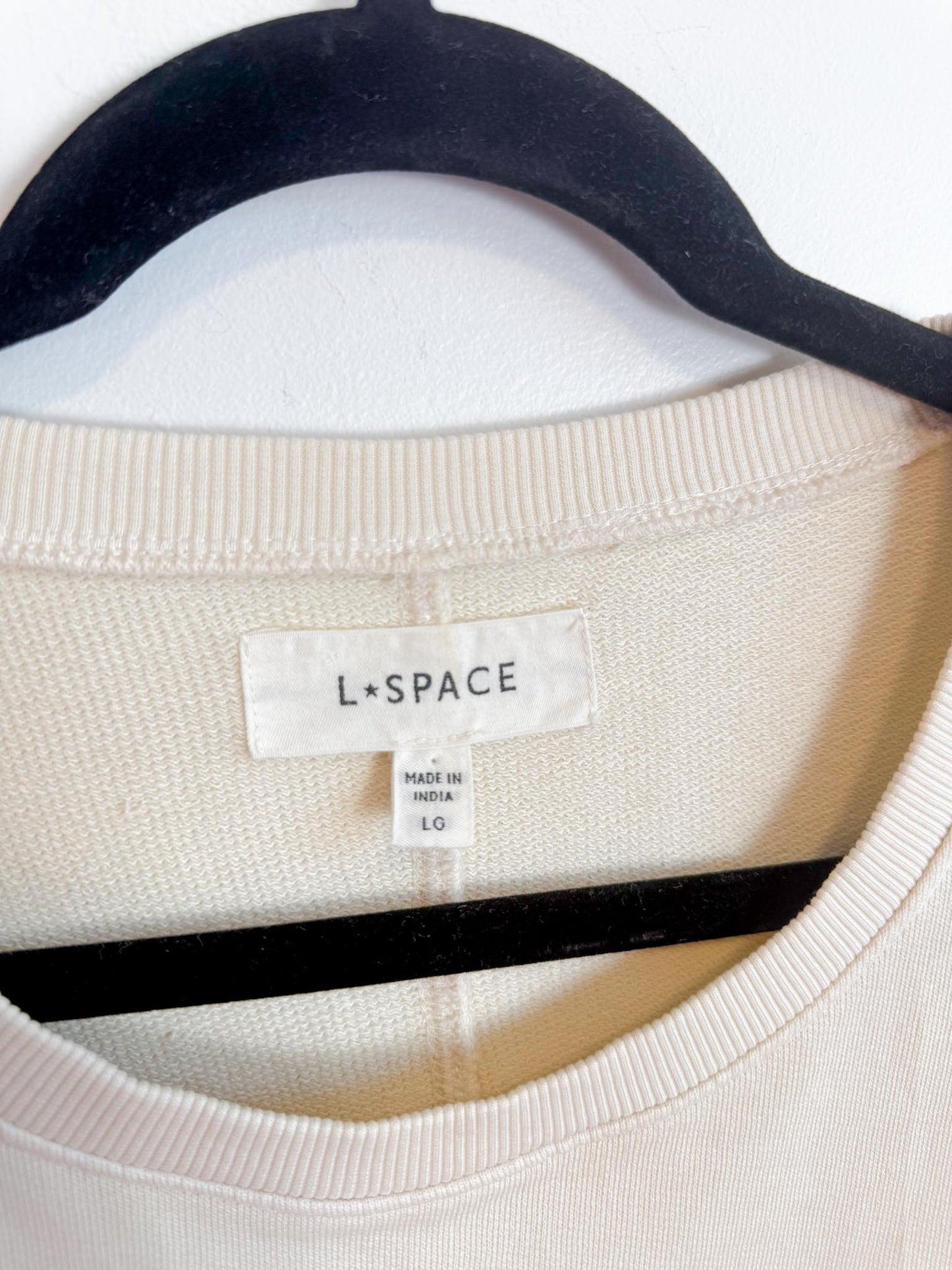 L*Space x Anthropologie Short Sleeve Knit Mini (Size M/L)