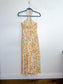 Anthropologie En Saison "Kasey Halter Dress in Yellow Floral" (Size M)