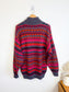 Vintage Alpaca Wool Knit Turtleneck Sweater (Size L)