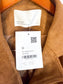 Oak + Fort Vegan Suede Jacket in Camel NWT (Size M-L)
